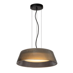 Lampe à suspension Fumado diamètre 45 cm dimmable 22,6W 2900K fumée