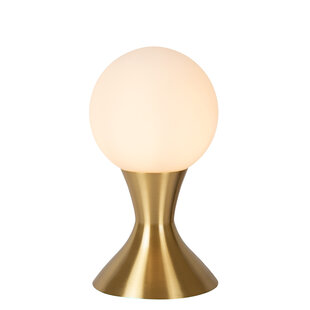 Lampe de table Mario 12 cm 1xG9 laiton doré mat