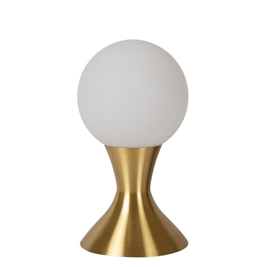 Lampe de table Mario 12 cm 1xG9 laiton doré mat