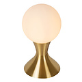 Lampe de table Mario 12 cm 1xG9 laiton doré mat