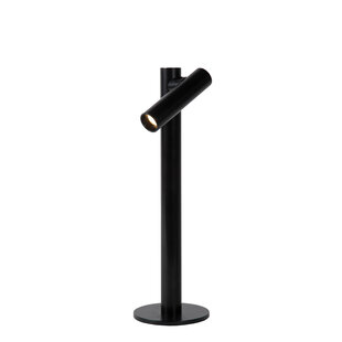 Martine rechargeable table lamp battery/battery LED dimmable 1x2.2W 2700K IP54 with wireless charging station black