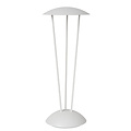 Rome lampe de table rechargeable blanche éclairage extérieur batterie/batterie diamètre 12,3 cm LED dimmable 1x2,2W 2700K/3000K IP54 avec station de recharge sans fil