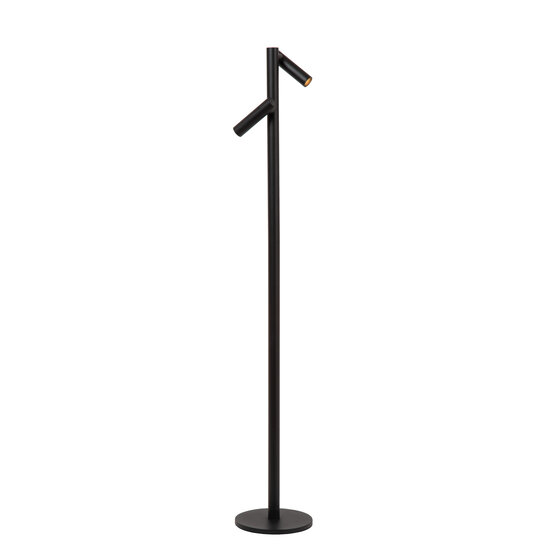 Mitra Doppel wiederaufladbare Leselampe Akku/Akku LED dimmbar 2x2,2W 2700K IP54 mit kabelloser Ladestation schwarz
