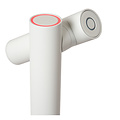 Mitra dubbele witte oplaadbare leeslamp accu/batterij LED dimbaar 2x2,2W 2700K IP54 met draadloos oplaadstation