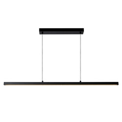 Maggie lampe suspendue longue LED dimmable 30W 2700K noire