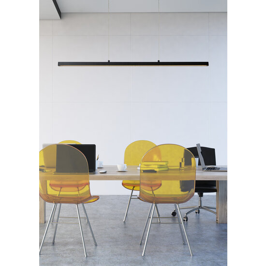 Maggie long hanging lamp LED dimmable 30W 2700K black