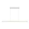 Maggie weiße lange Hängelampe LED dimmbar 30W 2700K