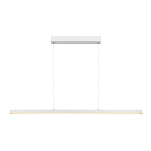 Maggie witte lange hanglamp LED dimbaar 30W 2700K