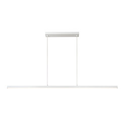 Macho white long hanging lamp LED dimmable 36W 2700K