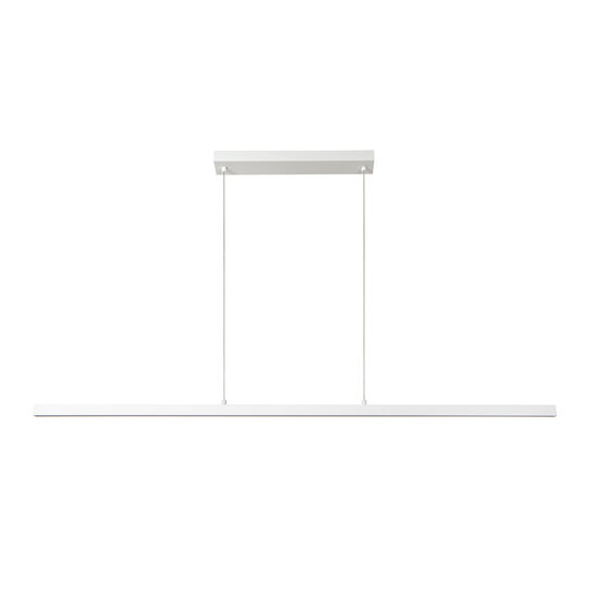 Macho witte lange hanglamp LED dimbaar 36W 2700K