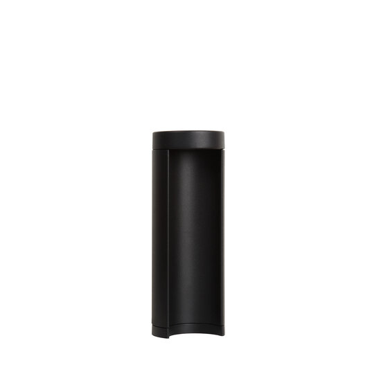 Como lage sokkellamp buitenverlichting diameter 9 cm LED 1x9W 3000K IP54 zwart