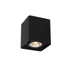 Plafonnier à douille éclairage extérieur LED 1x9W 2700K IP54 noir