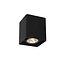 Sleeve ceiling lamp outdoor lighting LED 1x9W 2700K IP54 black