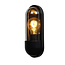 Pulso wall lamp outdoor lighting 1xE27 IP54 black