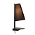 Lampe de chevet Groll 1xE27 avec point de chargement USB noir