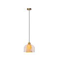 Shooter hanging lamp diameter 24 cm 1xE27 transparent