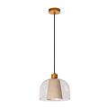 Shooter hanging lamp diameter 24 cm 1xE27 transparent