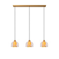 Shooter knappe hanglamp 3xE27 transparant