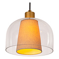 Shooter knappe hanglamp 3xE27 transparant