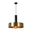 Lampe à suspension Peru grand diamètre 50 cm 1xE27 laiton doré mat