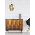 Frank amber hanging lamp diameter 28 cm 1xE27