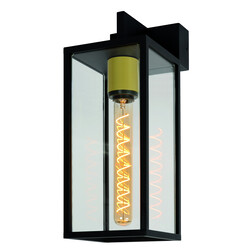 Laura mooie wandlamp buitenverlichting 1xE27 IP54 zwart