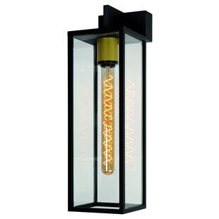 Laura elegante wandlamp buitenverlichting 1xE27 IP54 zwart