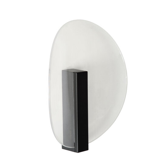 Lardo wandlamp buitenverlichting LED 1x9W 2700K IP54 zwart