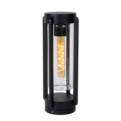 Gerard petite lampe de table éclairage extérieur diamètre 15,1 cm 1xE27 IP44 noir