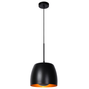 Lampe à suspension Alain diamètre 24 cm 1xE27 noire