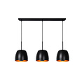 Alain black hanging lamp 3xE27
