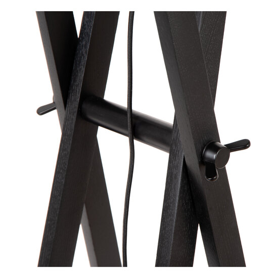 Flair Stehleuchte 1xE27 schwarz