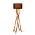 Flair natural floor lamp 1xE27