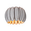 Plafonnier Annabel gris diamètre 30 cm 1xE27