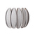 Annabel aplique gris 1xE27