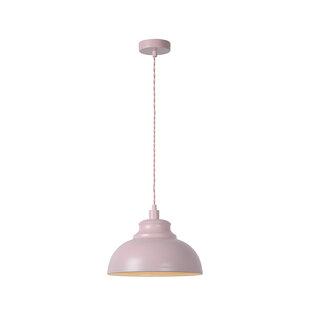 Lampe suspendue Alice rose diamètre 29 cm 1xE14 rose