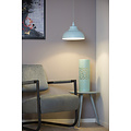 Lampe à suspension Alice diamètre 29 cm 1xE14 bleu pastel
