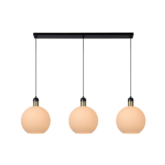 Alana 3x E27 hanging lamp opal