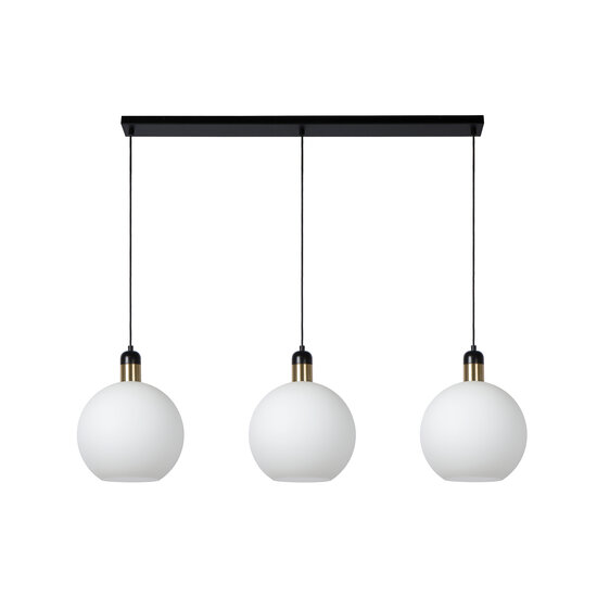 Alana 3x E27 hanging lamp opal
