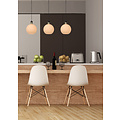 Alana 3x E27 hanglamp opaal