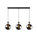 Alana hanglamp 3xE27 gerookt