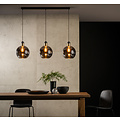 Alana hanging lamp 3xE27 smoked