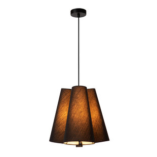 Lampe à suspension Groll diamètre 34,3 cm 3xE27 noire