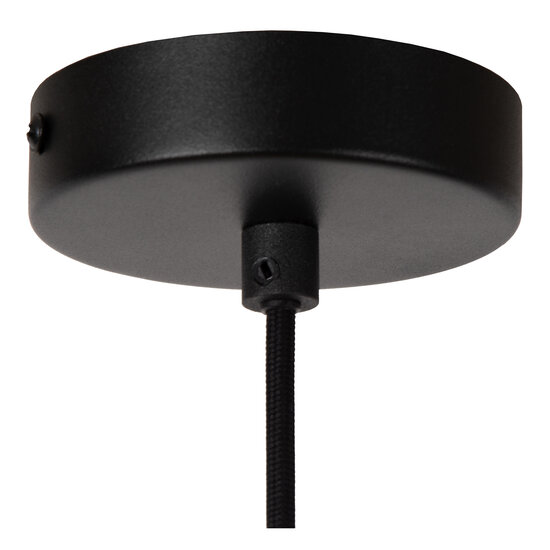 Groll hanglamp diameter 34,3 cm 3xE27 zwart