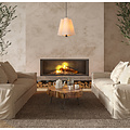 Groll beige hanging lamp diameter 34.3 cm 3xE27
