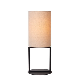 Lámpara de mesa Marnick beige diámetro 20 cm 1xE27