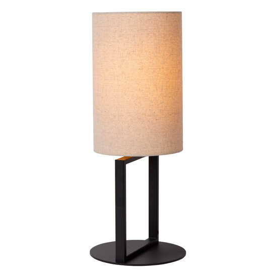 Lampe à poser Marnick beige diamètre 20 cm 1xE27