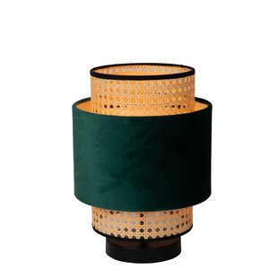 Lampe de table Davor diamètre 23 cm 1xE27 vert