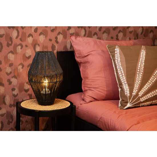 Albert schwarze Tischlampe 1xE27