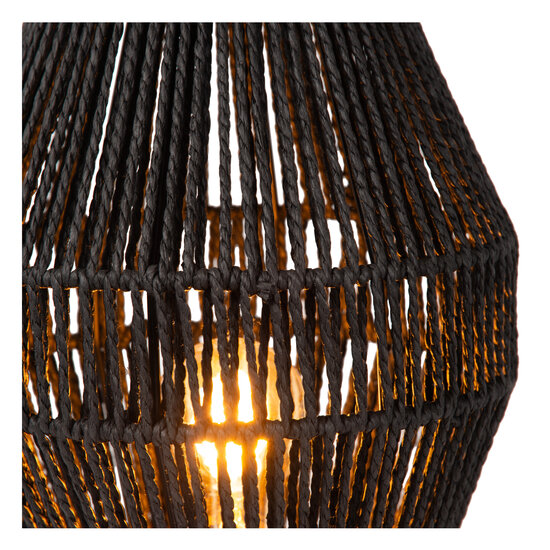 Lampe de table Albert noire 1xE27